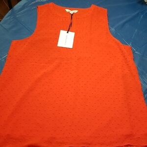 Women's Sleeveless Red Top